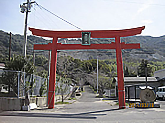 厳島神社 鳥居